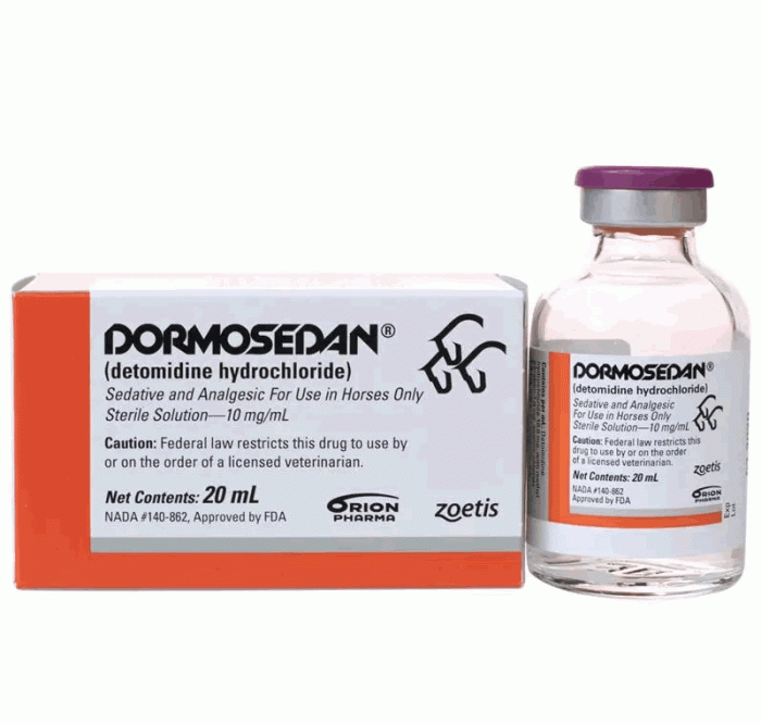 Dormosedan 20 mL.