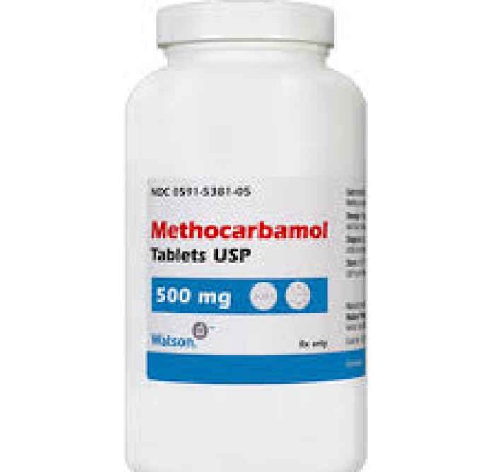 Methocarbamol Tablets 100 Tabs